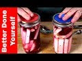 Fermenting Pink Turnips with the Masontops Fermentation Kit