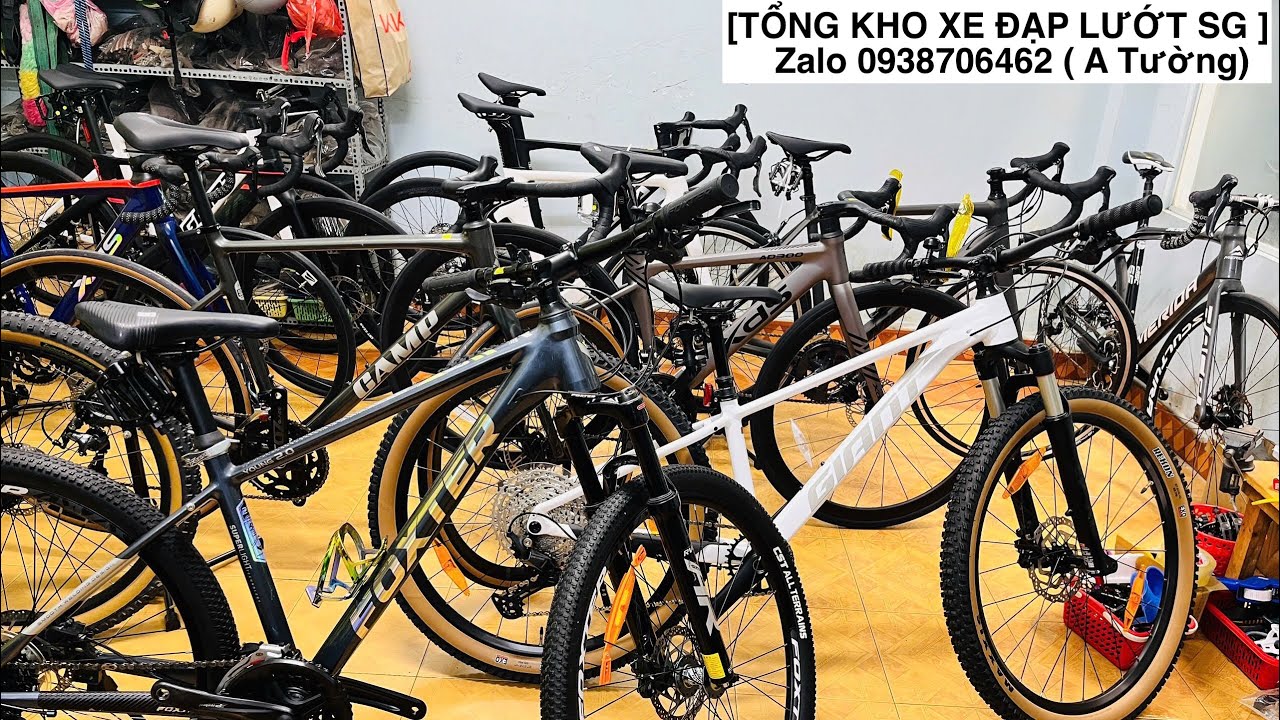 Lô xe đạp lướt cuối cùng của năm 2025 giá hời từ 5 tr xx tại sg,zalo 0938906462( a Tường)