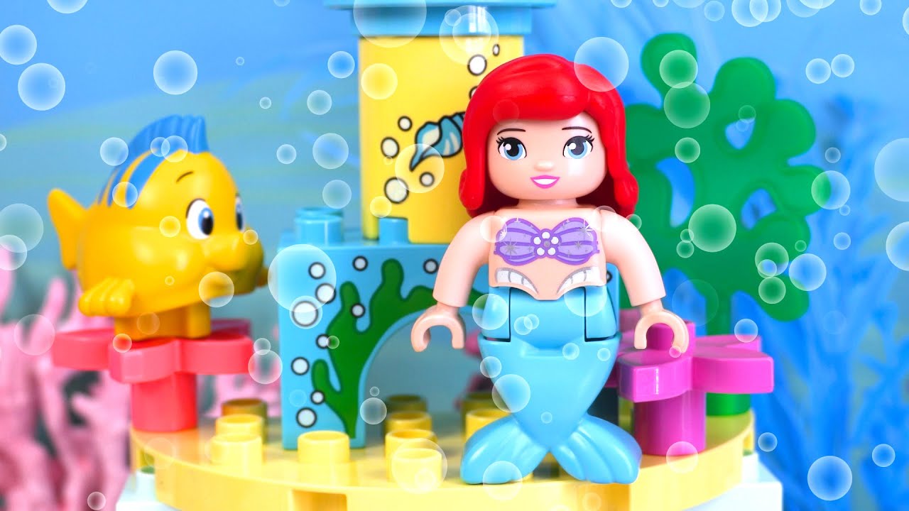 Lego Duplo Jeu De Construction Petite Sirene Little Mermaid Youtube