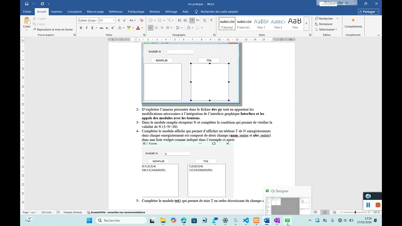 Qt designer avec ressources: application