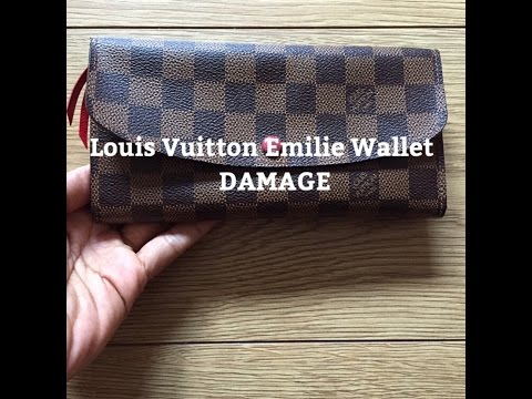 LV EMILIE WALLET / GLAZE PEELING ISSUE?😱 / MY LV REPAIR SERVICE EXPERIENCE  / BONUS: LV EYE CANDY💥 