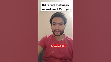 Selenium Assert and Verify Difference ? #coding #shorts #howtolearnjava #java