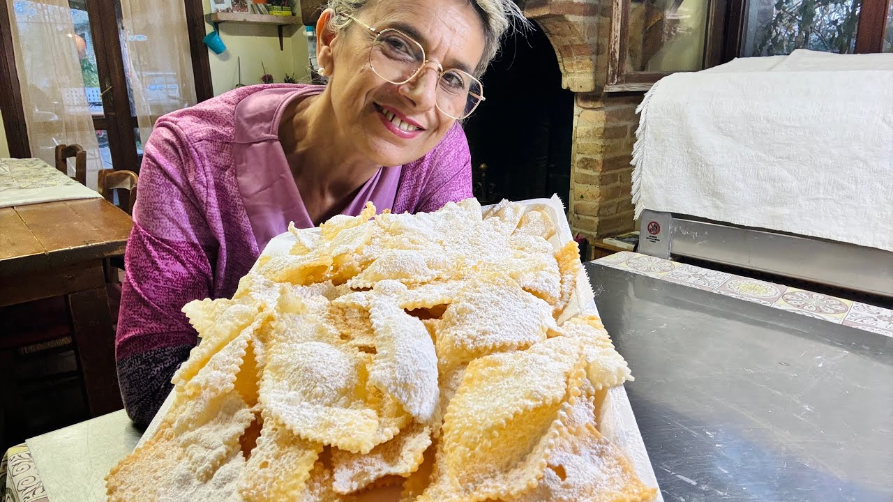 Chiacchiere di niente, solo acqua e farina ￼