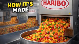 How 60 MILLION Gummy Bears Are Made Every Day Inside Haribo Factory