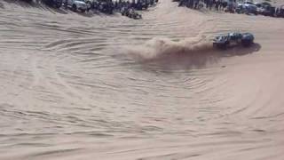 Robby Gordon jumps Glamis Thanksgiving 09