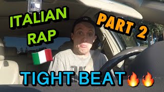 WILY WILY BY GHALI - ITALIAN RAP REACTION PART 2 (SPIT FIRE WITH BEAT!!)