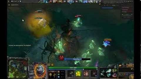 Pudge (The Butcher) w/ Blink Dagger Godlike Pub Fun