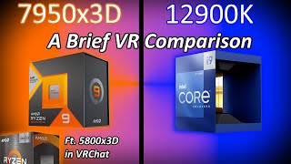 Is your CPU still important in VR | 7950x3D vs 12900k Virtual Reality Benchmarks ft. VRChat & More