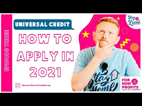 How To Apply For Universal Credit Step-By-Step in 2021 | EP03