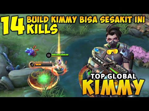 Damage Kimmy Bisa Sesakit Ini! Build & Gameplay Terbaru Top Global Kimmy Mobile Legends @officialmgid