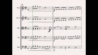 Bed of Roses (Bon Jovi) - Strings - Sheet Music by Johannes Christ