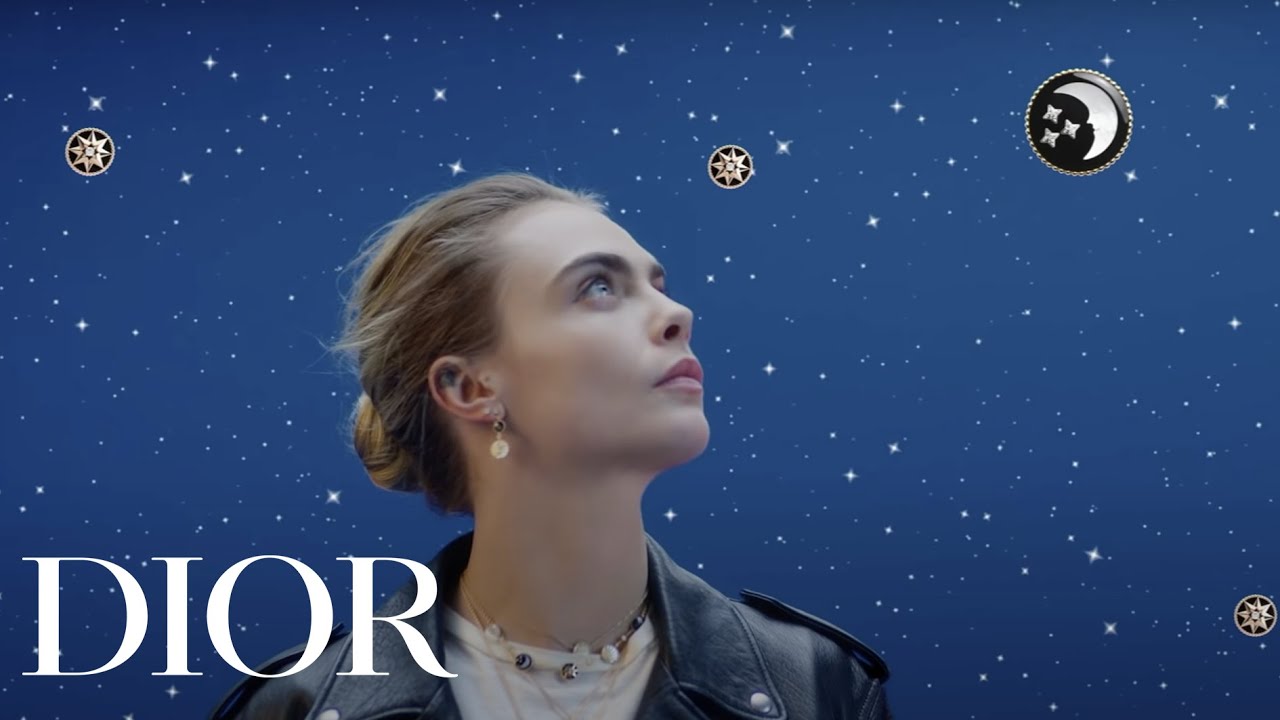 Cara Delevingne for Dior Joaillerie - 'Rose Céleste'