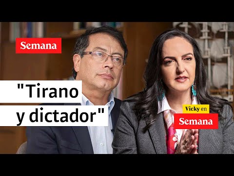 María Fernanda Cabal se va contra Petro: Está materializando un golpe de Estado