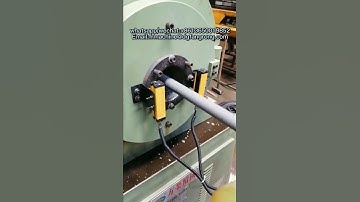 Fully automatic ball type shrinking machine video #pipe #metal #shrinking #automatic