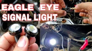 How to install rear signal light on yamaha sniper 150(Eagle eye)