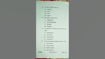 TMBU B.A part 1 botany honours( paper 1) exam 2021 session 2019-22 #tmbu