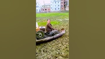 Creative ploughing process - good tools and machinery can increase work efficiency