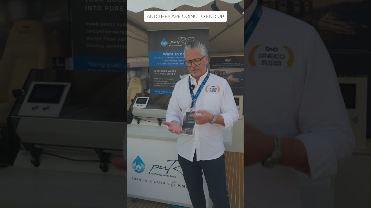 ⁣Gineico Marine Presents: The PuRO Water Purification System
