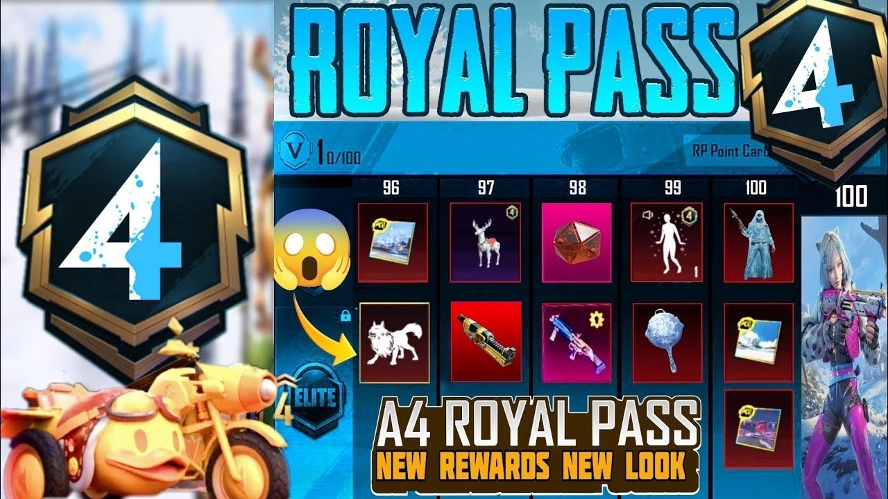 A4 Royale Pass Logo !!?😍