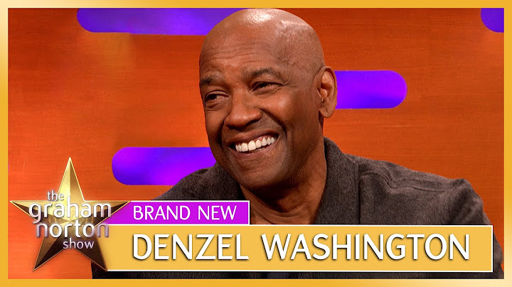 Denzel Washington Can Recite Shakespeare From Memory! | The Graham Norton Show