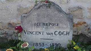 We visited Vincent Van Gogh's Grave in Auvers, France
