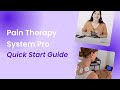 Quick start guide  drhos pain therapy system pro