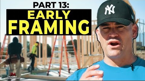 Buy Land & Build a House: Early Framing - Windows & Lumber (PART 13)