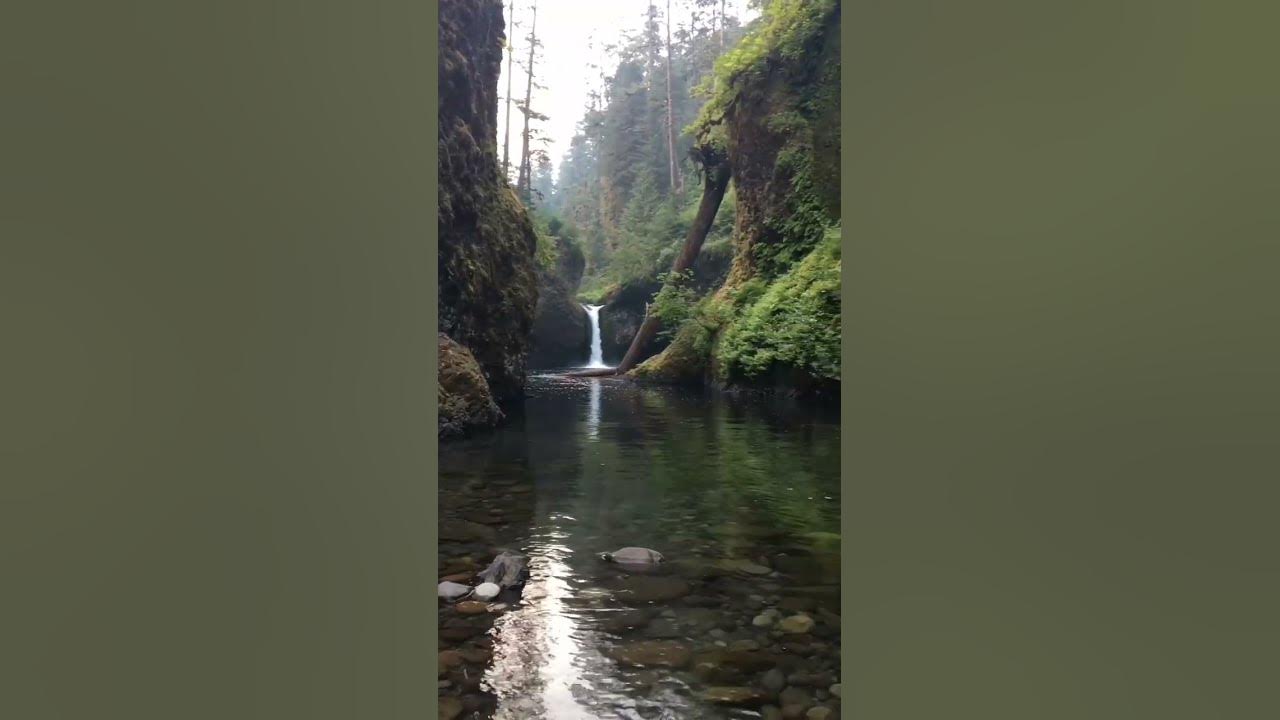 Punchbowl Falls near Portland, Oregon