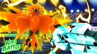 Barraskewda in Rain is Ridiculous! [Pokémon Sword and Shield Crown Tundra WiFi Battle]