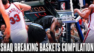 Shaq Breaking Baskets Compilation ᴴᴰ