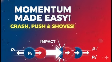 💥 Momentum Explained! | Collisions, Impulse & Conservation (Animated)