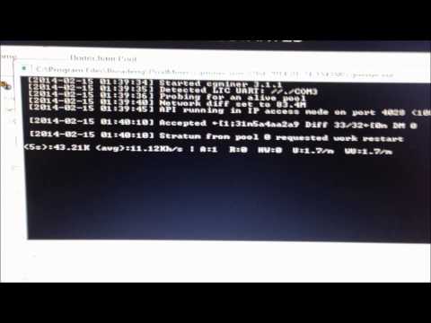 How to setup Gridseed Dualminer Scrypt ASIC USB Miner