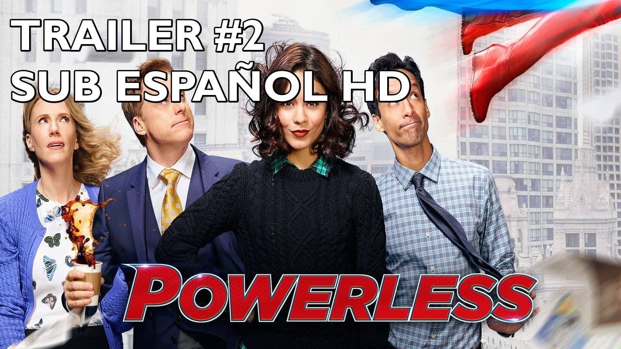 DCs POWERLESS - Temporada 1 - Tráiler #2 - Subtitulado al Español 