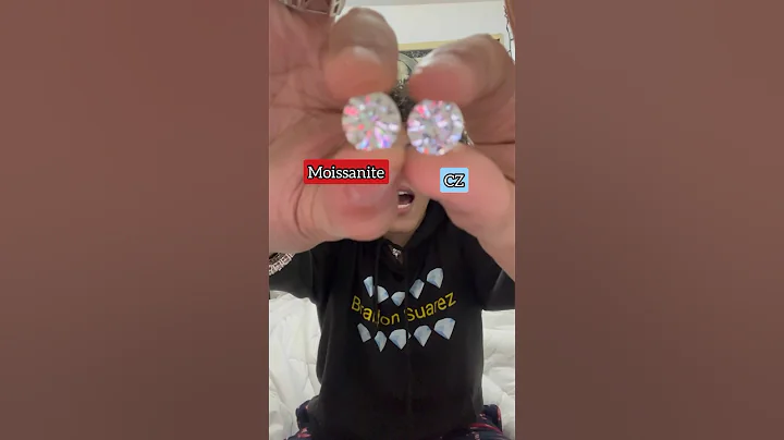 Moissanite vs Cubic Zirconia (visual difference)