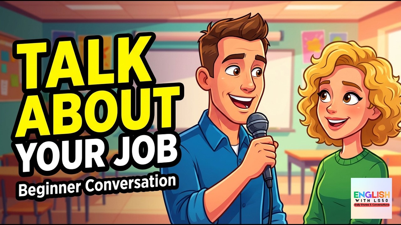 How to Talk About Your Job in English | Easy Conversation Practice for Beginners (A1)