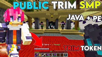 I Joined TRIM Smp In Minecraft Mojo Launcher | How To Join Token Smp In Mojo Launcher | Token Smp IP