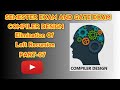 Elimination Of Left Recursion With Examples  || Compiler Design