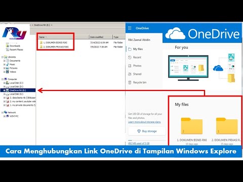 Cara Menghubungkan Link OneDrive di Tampilan Windows Explore