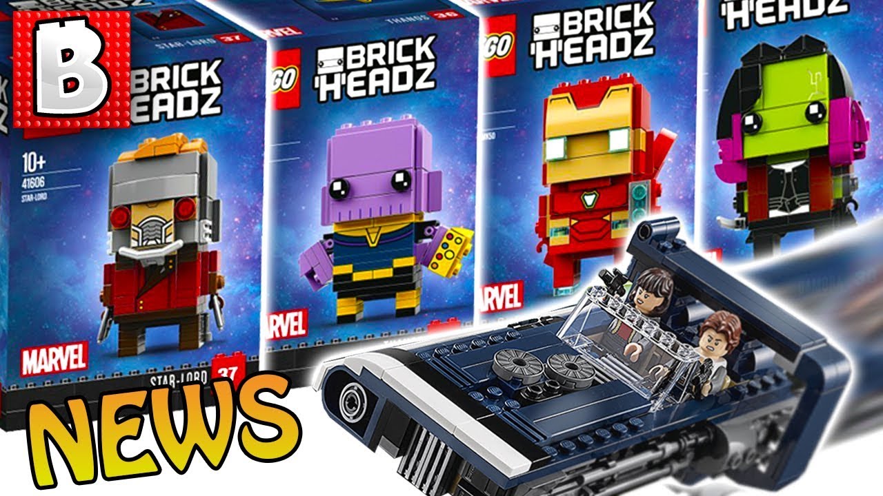 LEGO Infinity War BrickHeadz & Star Wars Solo Official IMAGES!!! | Weekly LEGO News