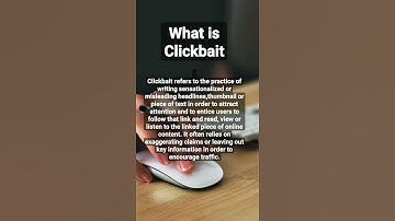 What is Clickbait
