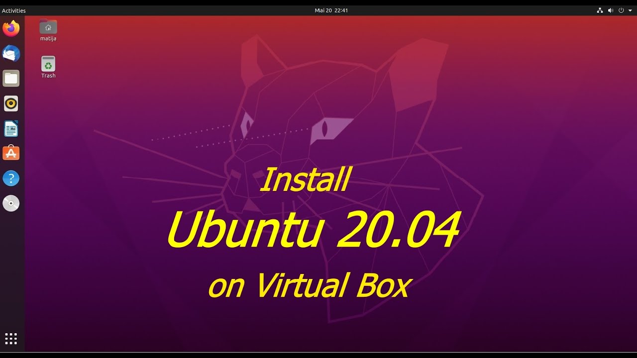 ubuntu 20 install virtualbox