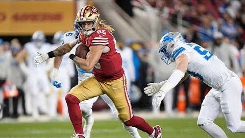 George Kittle - Highlights - 49ers vs Detroit Lions - NFL Week 17 2024
