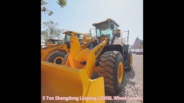 5 Ton Front End Loader Sdlg Lg956l Wheel Loader Used