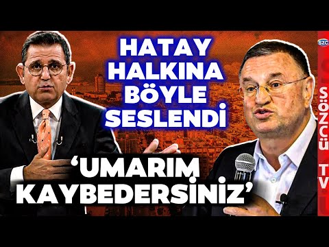 'CHP DERS VEREMEDİ HATAY VERSİN' Fatih Portakal Lütfü Savaş'a Ateş Püskürdü!