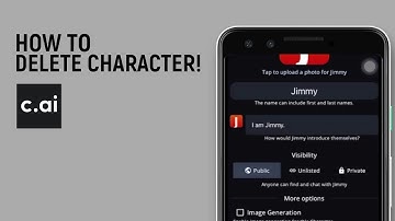 How To Delete Characters On Character AI New [easy]