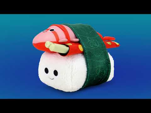 Kidrobot Unveils Giant Sushi Plush as part of the new Yummy World Food Plush Lineup