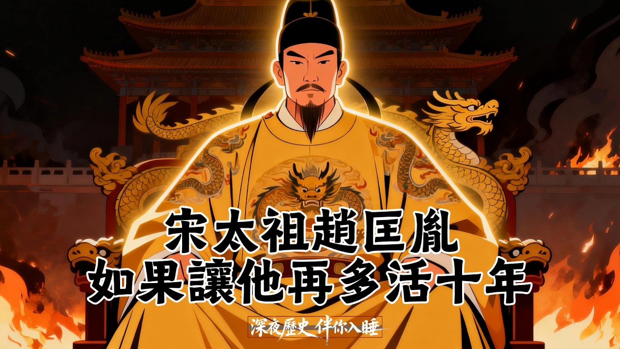 趙匡胤的千古遺憾：從開國皇帝到離奇暴斃，如果再活十年大宋會是什麼樣？#歷史 #焦慮 #失眠 #安眠 #歷史冷知識 #history #趙匡胤 #宋太祖 #宋朝 #五代十國