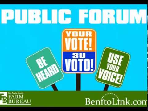 San Benito County 2018 Election Forum - Superior Court Judge #2