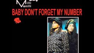 Download lagu milli vanilli ( baby dont forget my number ) pennsylvania six'five thousand 1989