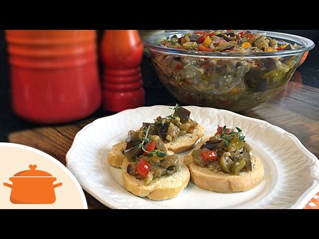 COMO FAZER ANTEPASTO DE BERINJELA DE PANELA RECEITA PRÁTICA